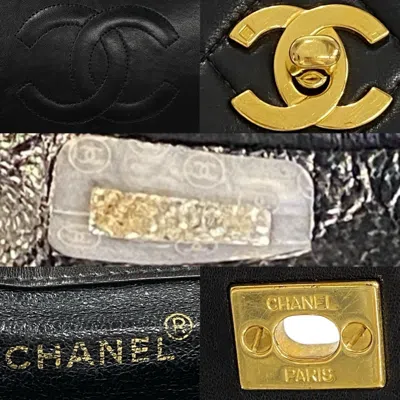 Pre-owned Chanel Black Leather Backpack ()