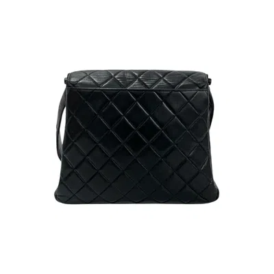 Pre-owned Chanel Black Leather Shoulder Bag Tote Bag ()
