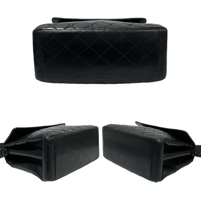 Pre-owned Chanel Black Leather Shoulder Bag Tote Bag ()