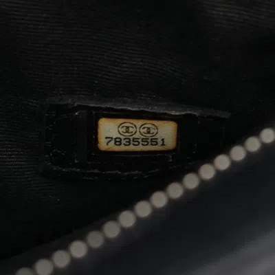 Pre-owned Chanel Black Leather Tote Bag ()