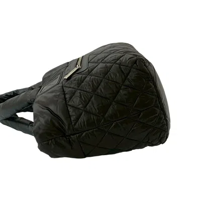 Pre-owned Chanel Black Nylon Handbag Tote Bag ()