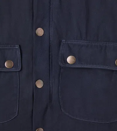 TALLIN棉质斜纹布夹克