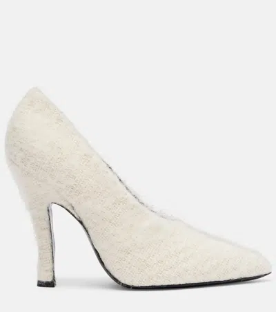 Magda Butrym Pumps Loom Pumps In Beige Cotton In White