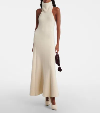 Magda Butrym Pumps Loom Pumps In Beige Cotton In White