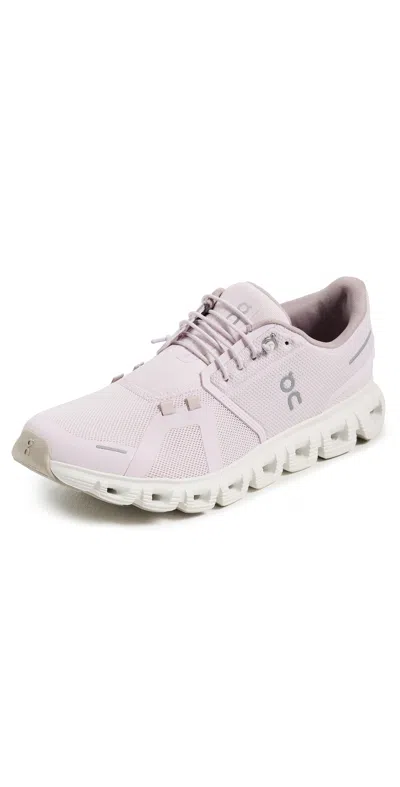 On Cloud 6 Waterproof Sneakers In White