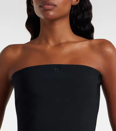 针织连体紧身衣