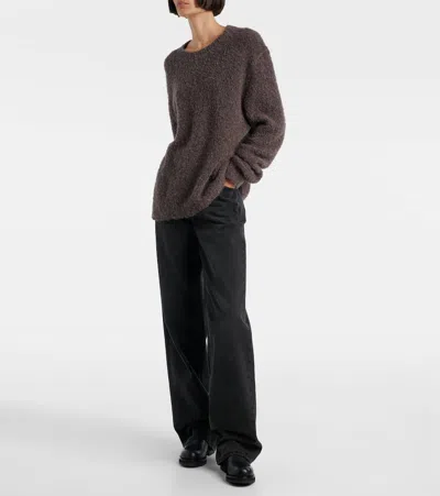 The Row Five-pocket Denim Trousers Featuring Belt Loops In Black