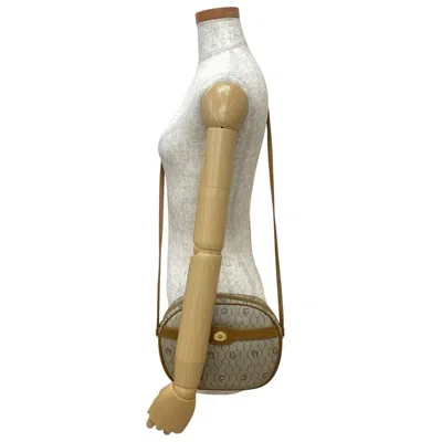 Pre-owned Dior Christian  Beige Leather Pvc Pochette Shoulder Bag ()