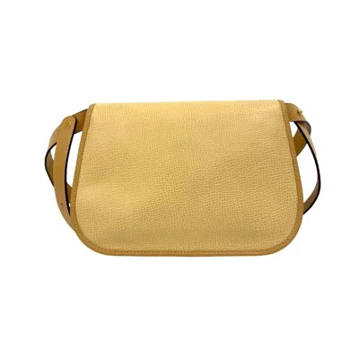 Pre-owned Dior Christian  Beige Leather Pochette Shoulder Bag ()