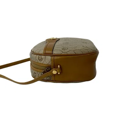Pre-owned Dior Christian  Beige Leather Pvc Pochette Shoulder Bag ()