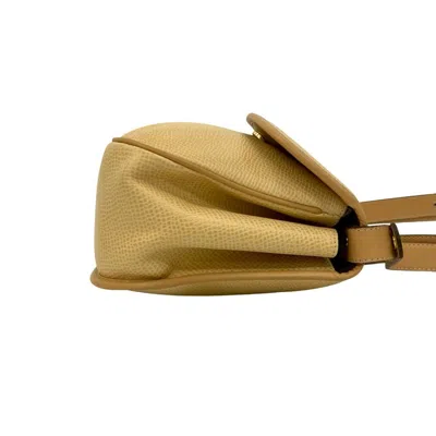 Pre-owned Dior Christian  Beige Leather Pochette Shoulder Bag ()