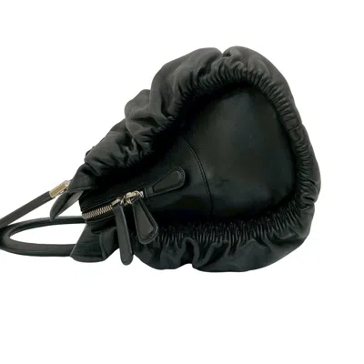 Pre-owned Dior Christian  Black Leather Handbag Tote Bag ()