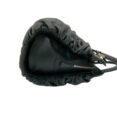 Pre-owned Dior Christian  Black Leather Handbag Tote Bag ()