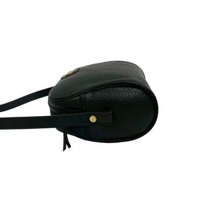 Pre-owned Dior Christian  Black Leather Pochette Shoulder Bag ()