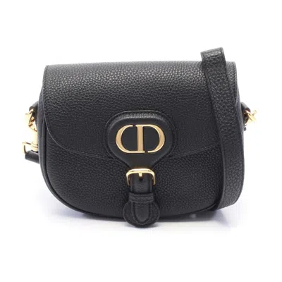 Pre-owned Dior Christian  Black Leather Shoulder Bag ()