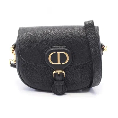 Pre-owned Dior Christian  Black Leather Shoulder Bag ()