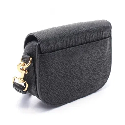 Pre-owned Dior Christian  Black Leather Shoulder Bag ()