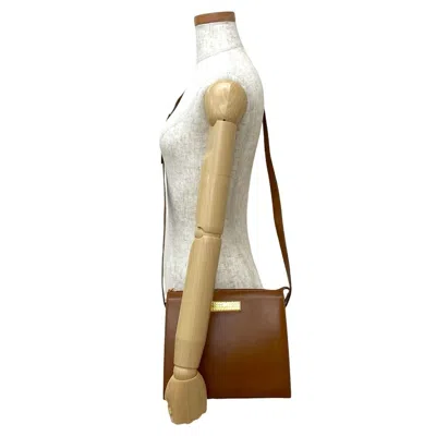 Pre-owned Dior Christian  Brown Leather Pochette Shoulder Bag ()