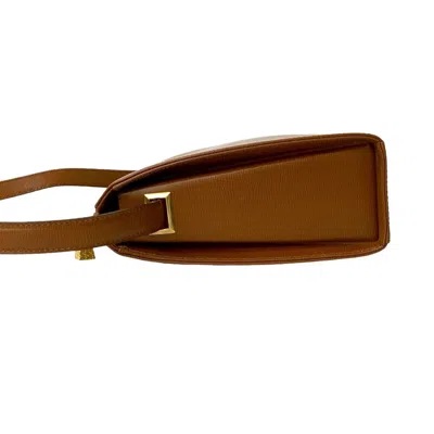Pre-owned Dior Christian  Brown Leather Pochette Shoulder Bag ()