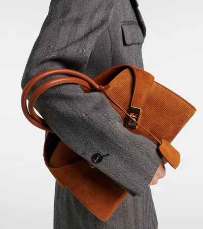 HUG M号绒面革托特包