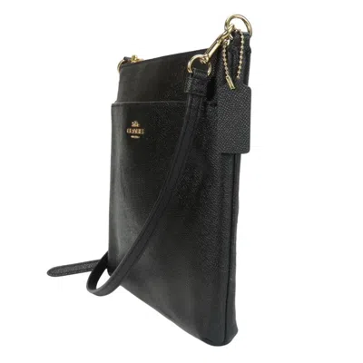Pre-owned Coach Black Leather Shoulder Bag ()