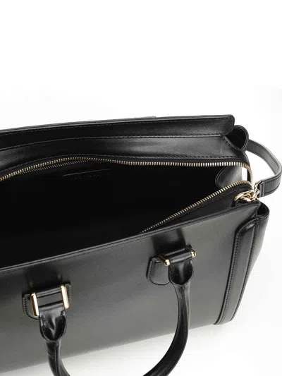 Alexander Mcqueen Birdee Large Bag In Black