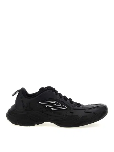 Balenciaga Monday Low-top Sneakers In Black
