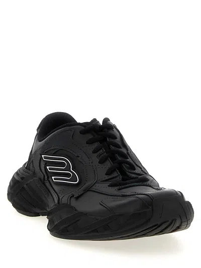 Balenciaga Monday Low-top Sneakers In Black