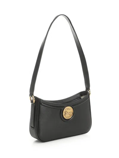 Chloé Heritage Hobo Bag In Black