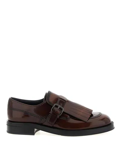 Church's Piper Leather Monk Shoes In Brown