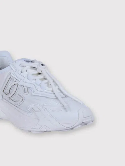Dolce & Gabbana Sneaker With Logo In White