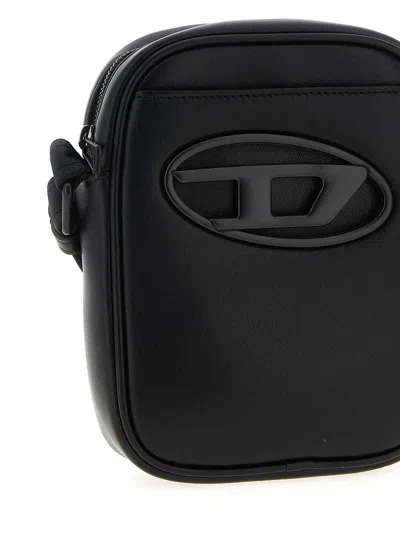 Diesel Holi-d Crossbody Bag In Black
