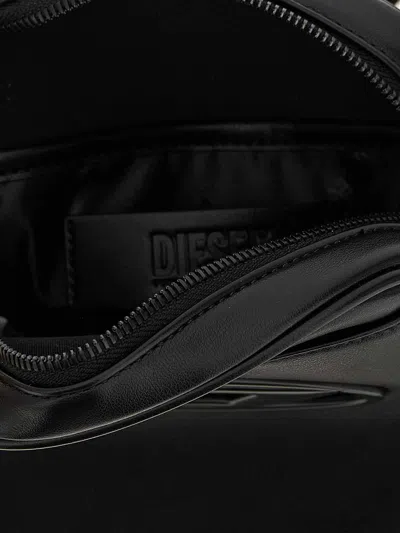 Diesel Holi-d Crossbody Bag In Black