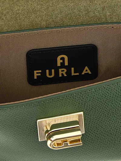 Furla 1927 Mini Crossbody Bag In Green