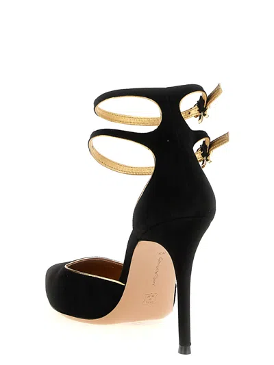 Gianvito Rossi 'ivette' Pumps Featuring Open Sides In Black