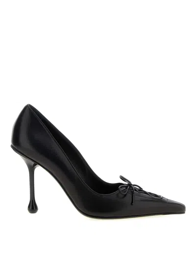Jimmy Choo Scarlett 95 Leather Pumps In Black