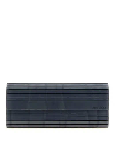 Jimmy Choo Sweetie Pochette In Gray