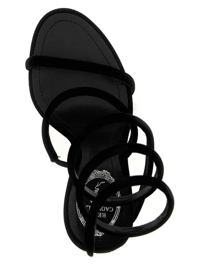 René Caovilla Flat Sandals Rene Caovilla Woman Color Black In Multi