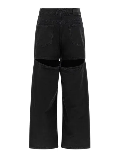 Attico Jeans Boot-cut - Negro In Black