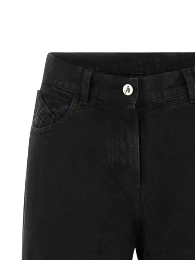 Attico Jeans Boot-cut - Negro In Black