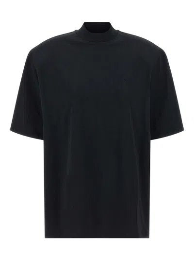 Attico Light Jersey Tank Top In Black