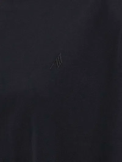 Attico Light Jersey Tank Top In Black