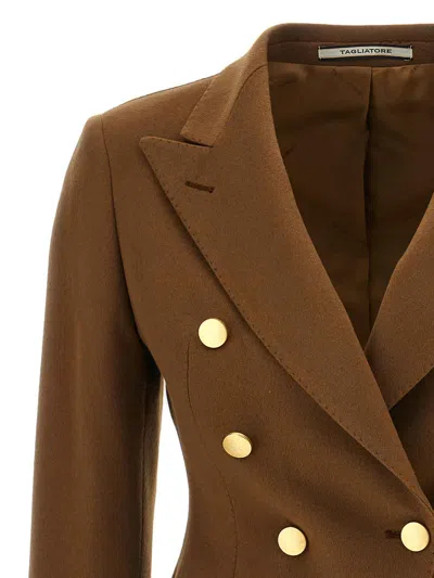 Tagliatore 'alicya' Blazer In Brown