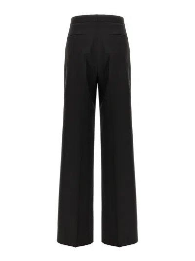 Tagliatore Tailored Black Blazer With Double-breasted Design And Structured Lapel In Black