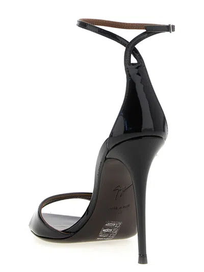 Giuseppe Zanotti Intriigo Strap 105 In Black