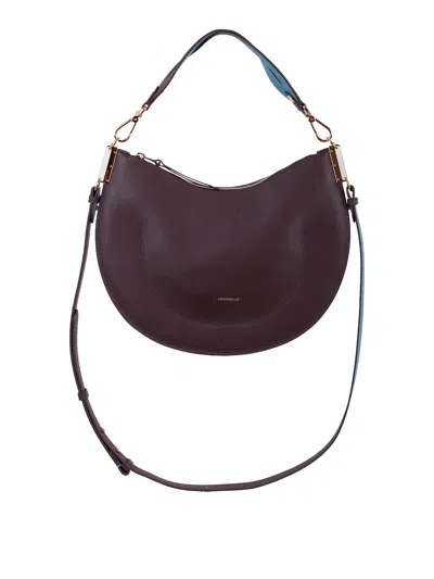Coccinelle Sunup Medium Shoulder Bag In Brown