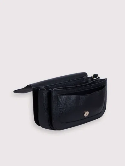 Coccinelle C-me Medium Shoulder Bag In Black