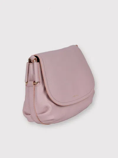 Coccinelle Rebekka Flap Shoulder Bag In Pink