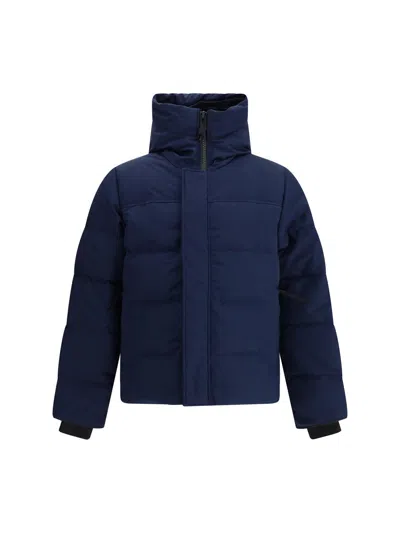 Canada Goose Macmillan Parka Jacket In Blue