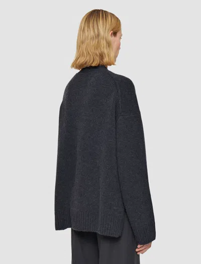 Joseph Oversized Cashmere Cardigan In Gray